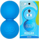RAD Original Peanut Massage Ball – Medium Density Yoga Deep Tissue Roller Ball – Myofascial Release for Back, Neck, Feet, Psoas & Spine – Suboccipital & Thoracic Trigger Point Therapy by CozyNest Decor