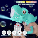 Onory 1 Pack Bubble Gun Machine for Kids, Bubble Gun with Bubble Solutions for Boys Girls, Bubble Blaster for Summer Toy, Party Favors, Outdoor & Indoor Activity, Birthday Gift, Bubble Blower by TinyTreasures Baby Boutique