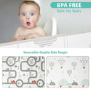 FLAGAV 79x59inch Play Mat for Baby - Extra Large, Non-Toxic, Waterproof Playmat for Indoor and Outdoor Use by TinyTreasures Baby Boutique