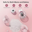 TSRETE Breast Pump, Double Wearable Breast Pump, Electric Hands-Free Breast Pumps with 2 Modes, 9 Levels, LCD Display, Memory Function Rechargeable Double Milk Extractor-27mm Flange, Pink by TinyTreasures Baby Boutique