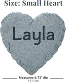 Let's Make Memories Personalized Garden Stone - Resin - Custom Garden Décor - Heart Stepping Stone - for Dad - for Father's Day by CozyNest Decor