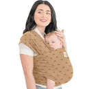 KeaBabies Baby Wrap Carrier - All in 1 Original Baby Carrier Newborn to Toddler Sling, Easy to Wear, Hands Free Bonding, Lightweight, Breathable Infant Wraps (Rainbow) by TinyTreasures Baby Boutique