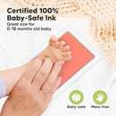 4-Pack Inkless Baby Hand and Footprint Kit - Mess Free Ink Pad for Newborn Keepsake, Dog Nose & Paw Print Kit, Clean Touch Ink Pad for Baby Hand & Footprints, Ideal New Mom Gifts (Popsicle, L) by TinyTreasures Baby Boutique