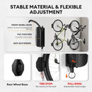 Bike Rack Garage, Bike Wall Mount – 2 Pack Bike Rack for Garage & Indoor Storage, Heavy Duty Vertical Bike Hanger Holds Up to 66 lbs, Space-Saving Bike Wall Rack for Home, Apartment, or Shed by GreenHaven Gardens