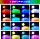 T-SUN LED Pond Light, 3 Head Lamps Submersible LED Pond Lights Color Changing Garden Pond Light with Remote Control, RGB Fish Tank Lights Fountain Spotlight for Garden, Pool, Aquarium Tank(3 Headlamp) by GreenHaven Gardens