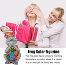 Frog Solar Figurine Light Statue Outdoor Gardening Gifts Decoration Garden Frogs Yard Decor Lamp With 8 Led Lights And Succulent Waterproof Patio Lawn Decor Housewarming Frog Gifts For Women by GreenHaven Gardens