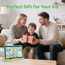 Kids Tablet,Android 15 Tablet with HD Display,10.1 inch,Parental Control & Kids Mode, Octa-Core, GMS Certified,20GB RAM 64GB ROM,1TB Expandable, 5000mAh Battery, Dual Camera, Protective Case,Green by TinyTreasures Baby Boutique
