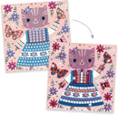 DJECO Lovely Pets Sticker Mosaic Craft Kit - Create Your Own Sparkling Pets for School or Gifts - Fun & Creative for Family & Friends, Boys & Girls, Educational Mosaic Art Craft Kit for Kids 5+ by TinyTreasures Baby Boutique