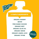 Serenity Kids 6+ Months Baby Food Pouches Chicken & Thyme Puree - BPA-Free Baby Food Puree -Range Chicken & Organic Parsnip & Beet Veggies - 3.5 Oz, 6 Pack by TinyTreasures Baby Boutique