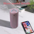 SOWO Outdoor Wireless Portable Bluetooth Speaker, IPX7 Waterproof Speaker, 25W Loud Sound, Bassboom Technology, TWS Pairing, 16H Playtime with Lights - Pink by TinyTreasures Baby Boutique