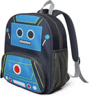 Toddler Backpack for Boys 3-8: Preschool Kindergarten Backpack - Cute Kids Backpacks for Boys-Robot by TinyTreasures Baby Boutique