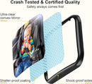 Baby Car Mirror, Stretchable 360° Caring Baby Mirror for Car Seat Rear Facing Seat Infant Shatterproof, Baby Essentials for Newborn, Crash Tested and Certified by TinyTreasures Baby Boutique