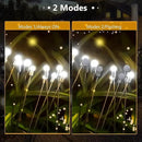 6-Pack Solar Garden Lights, 48 LED Solar Lights Outdoor for Garden Decor, Waterproof Firefly Light Outdoor (Sway by Wind), Swaying Light for Outside Yard Pathway Landscape Decorations (Cool White) by GreenHaven Gardens