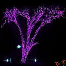 DAZZLE BRIGHT Halloween 300 LED String Lights, 100FT Connectable String Lights with 8 Lighting Modes, Halloween Decorations for Party Carnival Supplies, Indoor Outdoor Yard Garden Decor (Purple) by GreenHaven Gardens