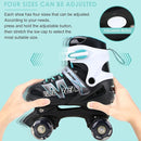 Sowume Adjustable Roller Skates for Girls and Women, All 8 Wheels of Girl's Skates Shine, Safe and Fun Illuminating for Kids by TinyTreasures Baby Boutique