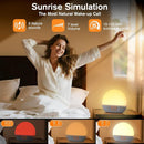 Sunrise Alarm Clock for Heavy Sleepers Adults,White Noise Sound Machine 30 Soothing Sounds, Dimmable Digital Clock&Night Light, Wake Up Light/Bedside Lamp/Alarm Clocks for Bedrooms,Ideal for Gift by TinyTreasures Baby Boutique