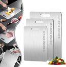 Titanium Cutting Board, 100% Pure Titanium Cutting Boards for Kitchen, Double Sided Food-Grade Chopping Board - Dishwasher Safe Easy to Clean (18"L x 12"W) by CozyNest Decor