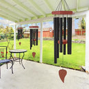 Wind Chimes for Outside, Memorial Wind Chimes with 6 Long Metal Tubes, Sympathy Wind Chime with Sound, Perfect for Garden, Patio and Yard by CozyNest Decor