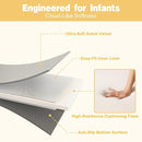 71" ×59" Padded Baby Play Mat for Floor, 1.2" Thick Memory Foam Mat with Machine Washable Cover, Soft Tummy Time Crawling Playmat with Non-Slip Bottom, Fits 71" x59" Playpens by TinyTreasures Baby Boutique