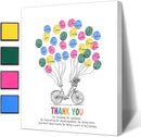 SHLINCO Teacher's Day, End Of School Year Thank You Gift, Creative Diy Footprint Tree, Complete Diy Frameable Display Kit For School Walls And Teacher'S Lounges by TinyTreasures Baby Boutique