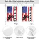 Braaap Motocross Dirt Bike American Flag Garden Flag 12x18 Inch Outdoor Decoration Banner House Flags Yard Farmhouse Garden Deco Indoor Sign, Colour6 by GreenHaven Gardens