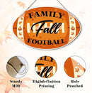 Autumn Wooden Signs, Rustic Thanksgiving Decoration, Home Interior And Exterior Decor, Autumn Harvest Thanksgiving Home Decor (Football), Housewarming Gift by CozyNest Decor