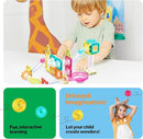 PicassoTiles Magnet Tiles Building Block Travel Size Magnetic Marble Run Construction Toy Set Mini Diamond Marble Racetrack Building Blocks Playset Education STEM Learning Kit Boy Girl 3+ PTMG45 by TinyTreasures Baby Boutique