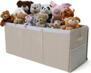 Extra Large Toy Storage Organizer with Lid - Sturdy, Collapsible Toy Chest Storage Box Design - Toys Bin with Dividers for Kids, Nursery, Bedroom, Playroom 37"x16"x14" by CozyNest Decor