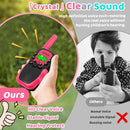 Vvinca Walkie Talkies for Kids Rechargeable 3 Pack, Toys for Boys Girls Age 3-13 Ourdoor Camping Birthday Gift, 3KM Long Range Walkie-Talkie 2 Way Radios 22 CH VOX with Li-ion Battery Flashlight by TinyTreasures Baby Boutique