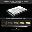 NXENTC A4 Tracing Light Pad, Ultra-Thin Tracing Light Box USB Power Artcraft Tracing Light Table for Artists, Drawing, Sketching, Animation by TinyTreasures Baby Boutique