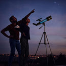 AOMEKIE 40070 Telescopes for Astronomy Beginners and Adults 70mm Astronomical Telescopes with Adjustable Tripod K6/25 Eyepieces Phone Adapter by TinyTreasures Baby Boutique