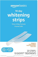 Amazon Basics 10 Day Teeth Whitening Strips Kit, 10 Treatments, 1-Pack (Previously Solimo) by CozyNest Decor