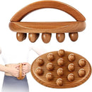 Wood Therapy Fascia Release Massage Tools, Manual Trigger Point Lymphatic Drainage Cellulite Massager, Wooden Massage Brush Gua Sha Body Sculpting Tool, Pain Relief and Body Shaping by CozyNest Decor