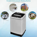 Giantex Full Automatic Washing Machine, 2 in 1 Portable Laundry Washer 1.5Cu.Ft 11lbs Capacity Washer and Spinner Combo 8 Programs 10 Water Levels Energy Saving Top Load Washer for Apartment Dorm by CozyNest Decor