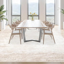 Area Rugs 9x12 Living Room: Washable Rug Modern Abstract Large Rugs Soft Non Slip Neutral Rug Stain Resistant Indoor Carpet for Bedroom Kitchen Dining Room Table Nursery Home Office Rugs(Beige,9'x12') by TinyTreasures Baby Boutique