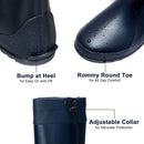 Asgard Packable Tall Rain Boots for Women Waterproof Rubber Garden Boots Ultra Lightweight Flat Mud Boots- NOT FOR WIDE CALF by GreenHaven Gardens