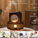 Aromatherapy Humidifier for Sleep Relaxation, Raindrop Humidifiers,Aromatherapy Diffuser with 3 LED Color Changing Lights and Auto-Off, Air humidifier Suitable for Home, Office by TinyTreasures Baby Boutique