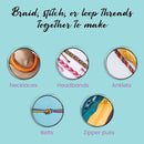 Loopdedoo 18 Refill Skeins for Loopdedoo Bracelet Craft Kit - Suitable for Ages 8 & Up - 100% Cotton Embroidery & Cross Stitch Threads - Threads for Bracelet Making Kit by TinyTreasures Baby Boutique