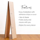 Wood Growth Chart for Wall - Growth Chart Wood Growth Chart for Kids Wooden Ruler Growth Chart Child Height Wall Chart Grow Chart for Wall Kids Wall Ruler Height Chart-Modern Natural by TinyTreasures Baby Boutique