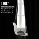150 Inches Extra Wide Room Divider Draperies, Pinch Pleat Drapes, Absolutely Blackout Sliding Door Drapery, Total Privacy Ceiling Track Curtains, 150" W by 102" L, Mid Grey (1 Panel) by CozyNest Decor