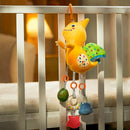 TUMAMA Dinosaur Hanging Rattle Toy, Car Seat Stroller Crib Mobile Toy for 3 6 9 12 Months Boys, Girls Newborn Infants Toddlers by TinyTreasures Baby Boutique