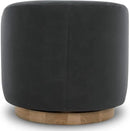 CHITA Swivel Accent Chair, FSC Certified Upholstered Velvet Barrel Chair for Living Room Set of 2, Fully Assembled, Grey by CozyNest Decor
