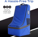 Koah Car Seat Backpack Padded Bag for Air Travel and Airport Gate Check-in with Padded Shoulder Straps by TinyTreasures Baby Boutique