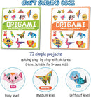 hapray Origami Kit for Kids Ages 5-8 8-12, with Guiding Book, 152 Paper with 72 Patterns, DIY Art and Craft Projects, Beginners Children's Day Gift Boy Girl by TinyTreasures Baby Boutique
