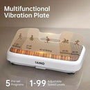 YAMO Vibration Plate Exercise Machine, Vibrating Plate for Lymphatic Drainage & Weight Loss, 350lbs Capacity Whole Body Shaking Workout Fitness Platform by CozyNest Decor