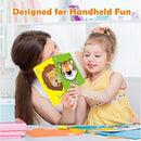 Alphabet Mask Cards, Alphabets ABC Flash Cards with Animal Masks, Giant Letter ABC Animals Faces Flash Learning Flashcards, Interactive and Educational Animals Masks Set (Alphabet Mask Cards, 1) by TinyTreasures Baby Boutique