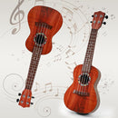 Raimy Kids Guitar Ukulele - 21in Ukulele Guitar Toys for Kids Ages 3 4 5 6 7+ Year Old Boys Girls Simulated Sound Quality Music Instruments Learning Education (Mahogany) by TinyTreasures Baby Boutique