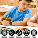 Kids Watch,Boys Watch for 3-15 Year Old Boys,Digital Sport Outdoor Multifunctional Chronograph LED 50 M Waterproof Alarm Calendar Analog Watch for Children with Silicone Band,Kids Gift by TinyTreasures Baby Boutique
