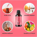 Pink Grapefruit Essential Oil Blend - Refreshing Citrus Essential Oil Blend for Diffusers with Lime Essential Oil Grapefruit Oil and Eucalyptus Essential Oil - Sweet Aromatherapy Citrus Oil Blend by CozyNest Decor