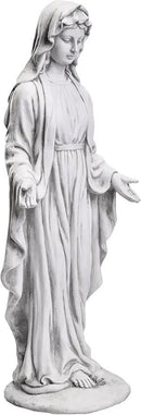 TOETOL Virgin Mary 29.9 Inch Outdoor Statue Religious Blessed Mother Garden Decor Statues Catholic Mother Mary Yard Patio Deck Home Entryway Hallway Sculpture by GreenHaven Gardens